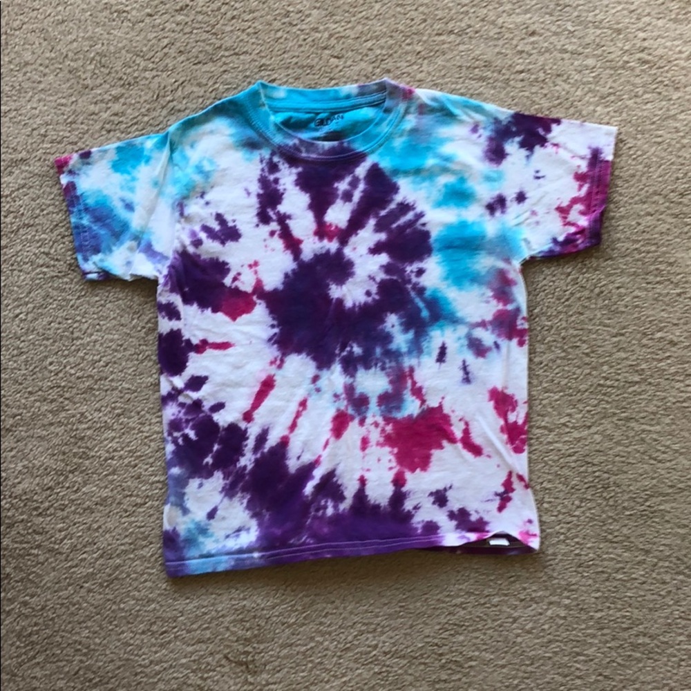 Tie dye handmade youth small
